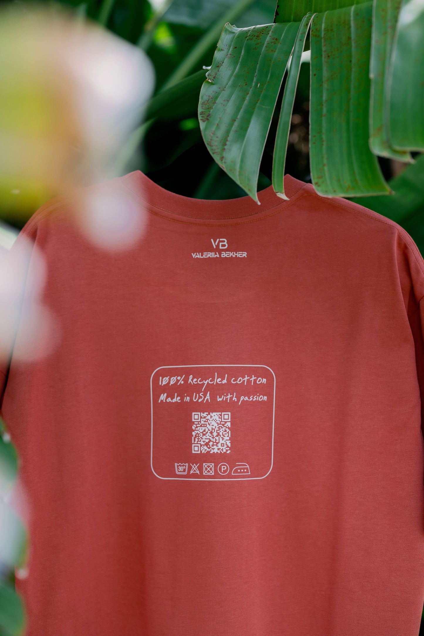 Oversized T-Shirt Terracotta "Gold"