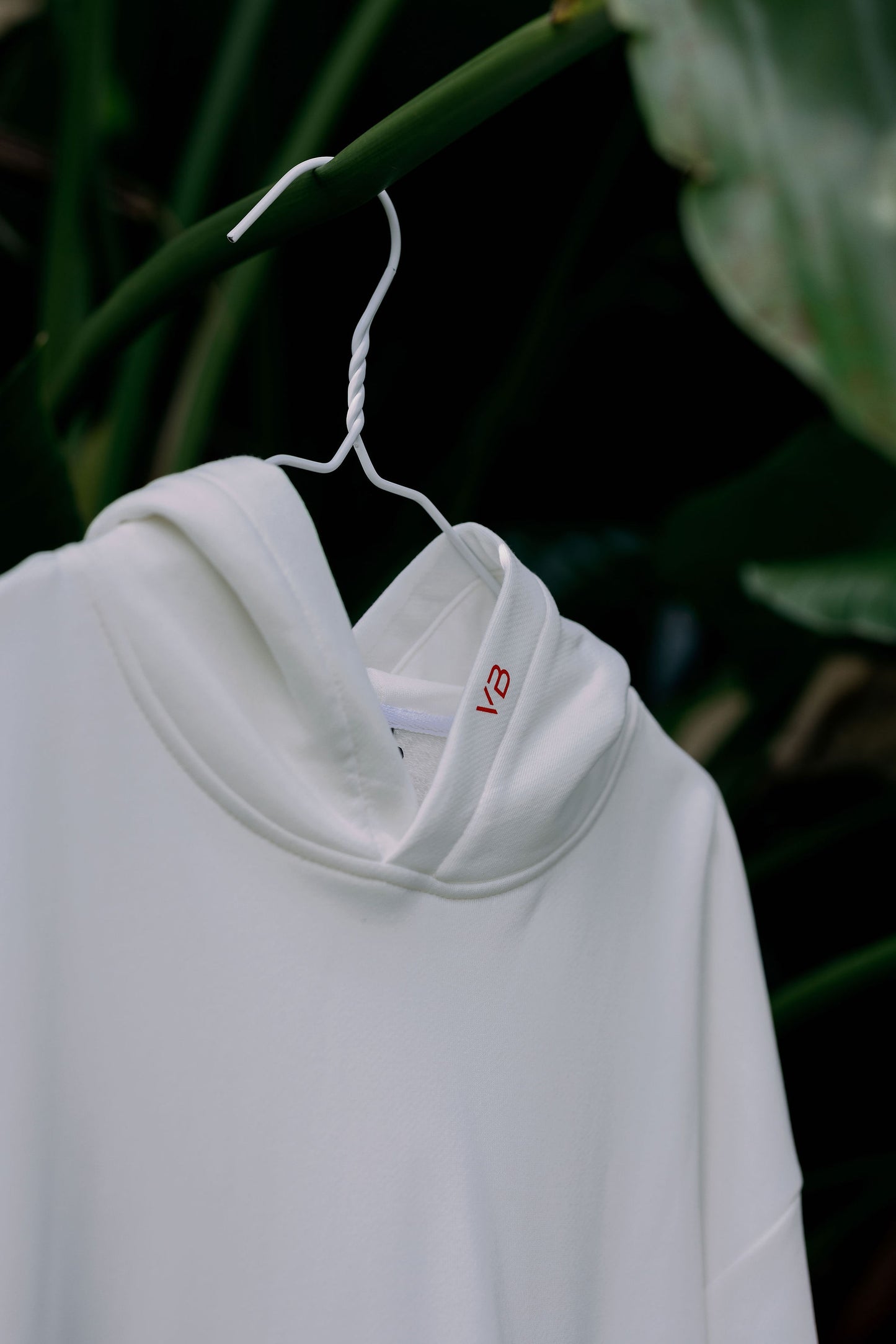 Oversized VB Logo Milk Hoddie
