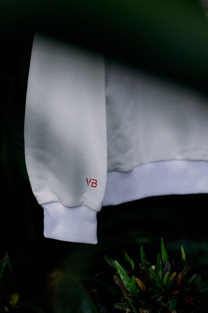 Oversized VB Logo Milk Hoddie