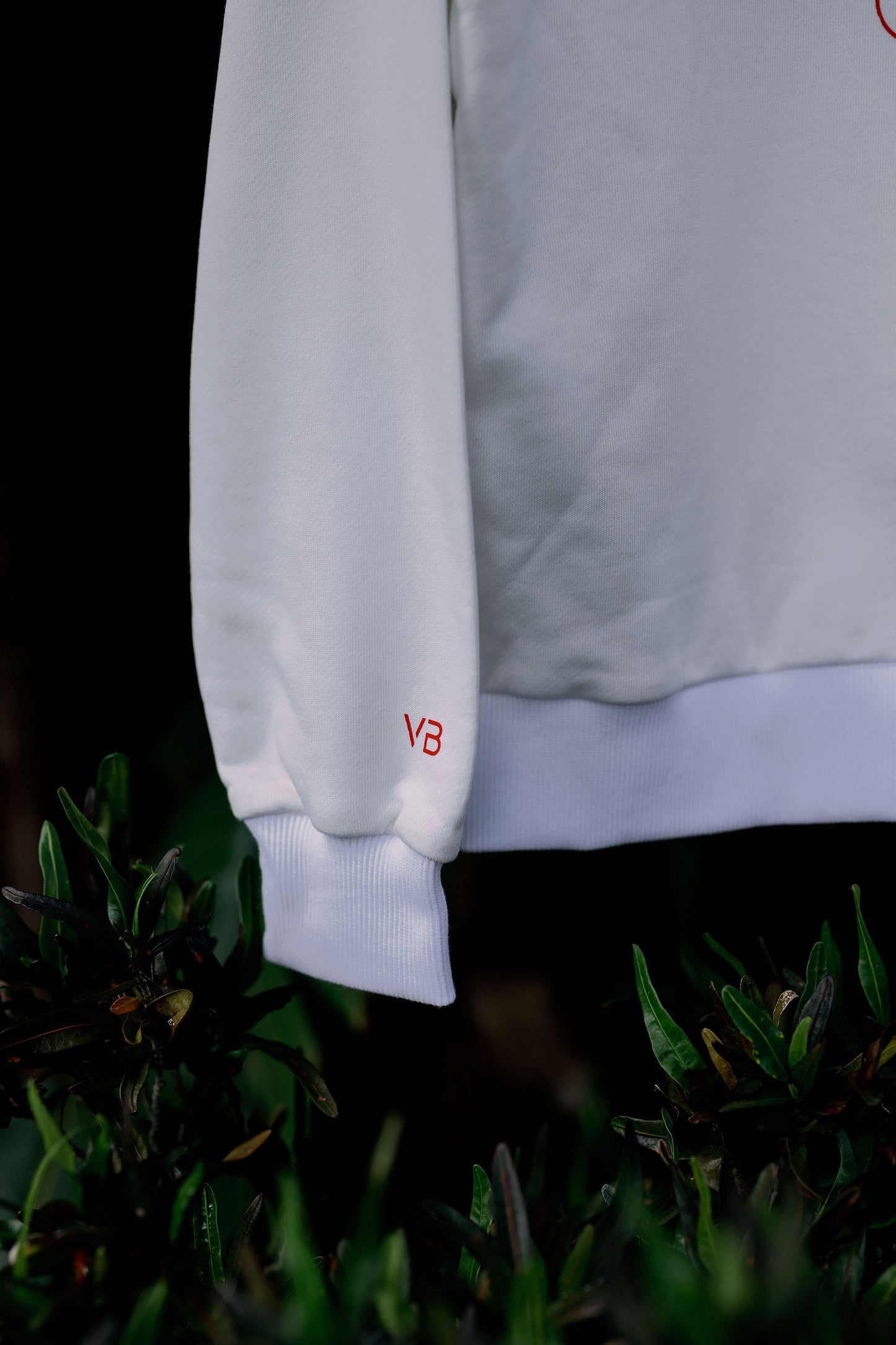 Oversized VB Logo Milk Hoddie