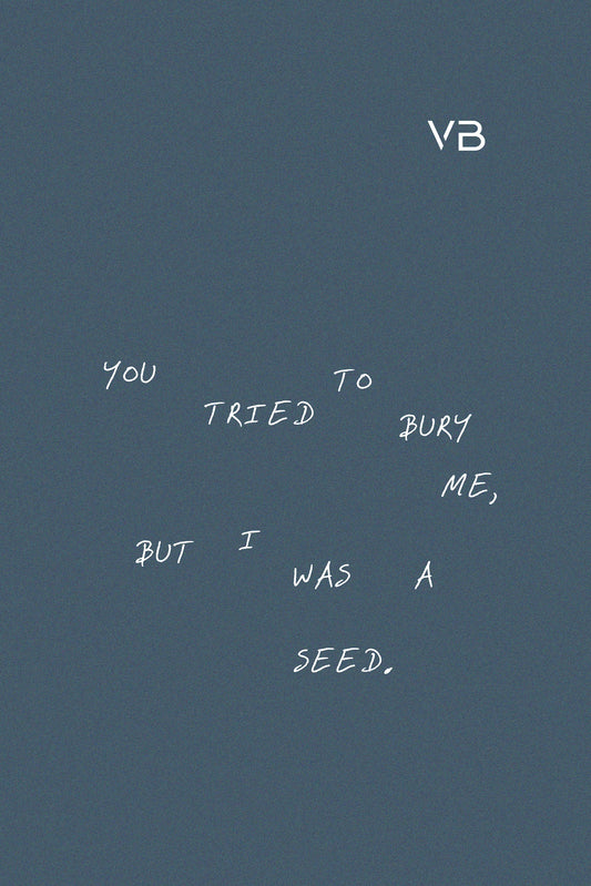Postcard "bury me"